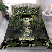 Veterans Day Bedding Set War Never Leaves A Veteran Proud Military LT9 - Polynesian Pride