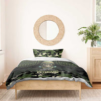 Veterans Day Bedding Set War Never Leaves A Veteran Proud Military LT9 - Polynesian Pride