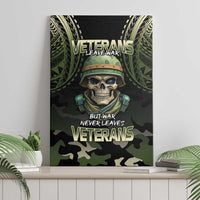 Veterans Day Canvas Wall Art War Never Leaves A Veteran Proud Military LT9 - Polynesian Pride