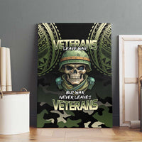Veterans Day Canvas Wall Art War Never Leaves A Veteran Proud Military LT9 - Polynesian Pride