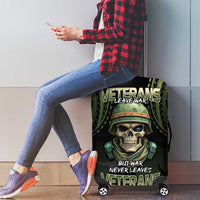Veterans Day Luggage Cover War Never Leaves A Veteran Proud Military LT9 - Polynesian Pride
