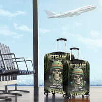 Veterans Day Luggage Cover War Never Leaves A Veteran Proud Military LT9 - Polynesian Pride