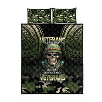 Veterans Day Quilt Bed Set War Never Leaves A Veteran Proud Military LT9 - Polynesian Pride