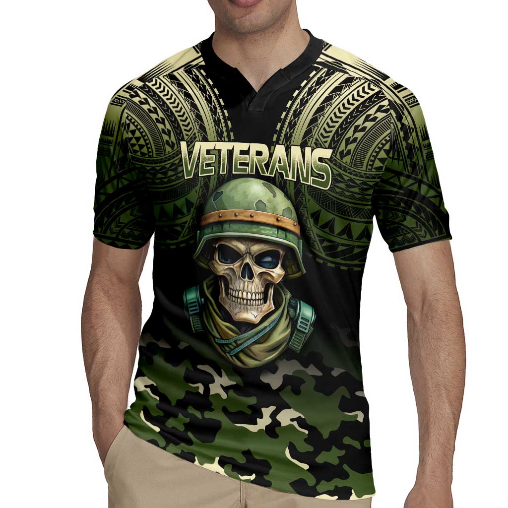 Veterans Day Rugby Jersey War Never Leaves A Veteran Proud Military LT9 - Polynesian Pride