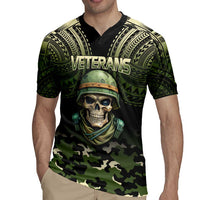 Veterans Day Rugby Jersey War Never Leaves A Veteran Proud Military LT9 - Polynesian Pride
