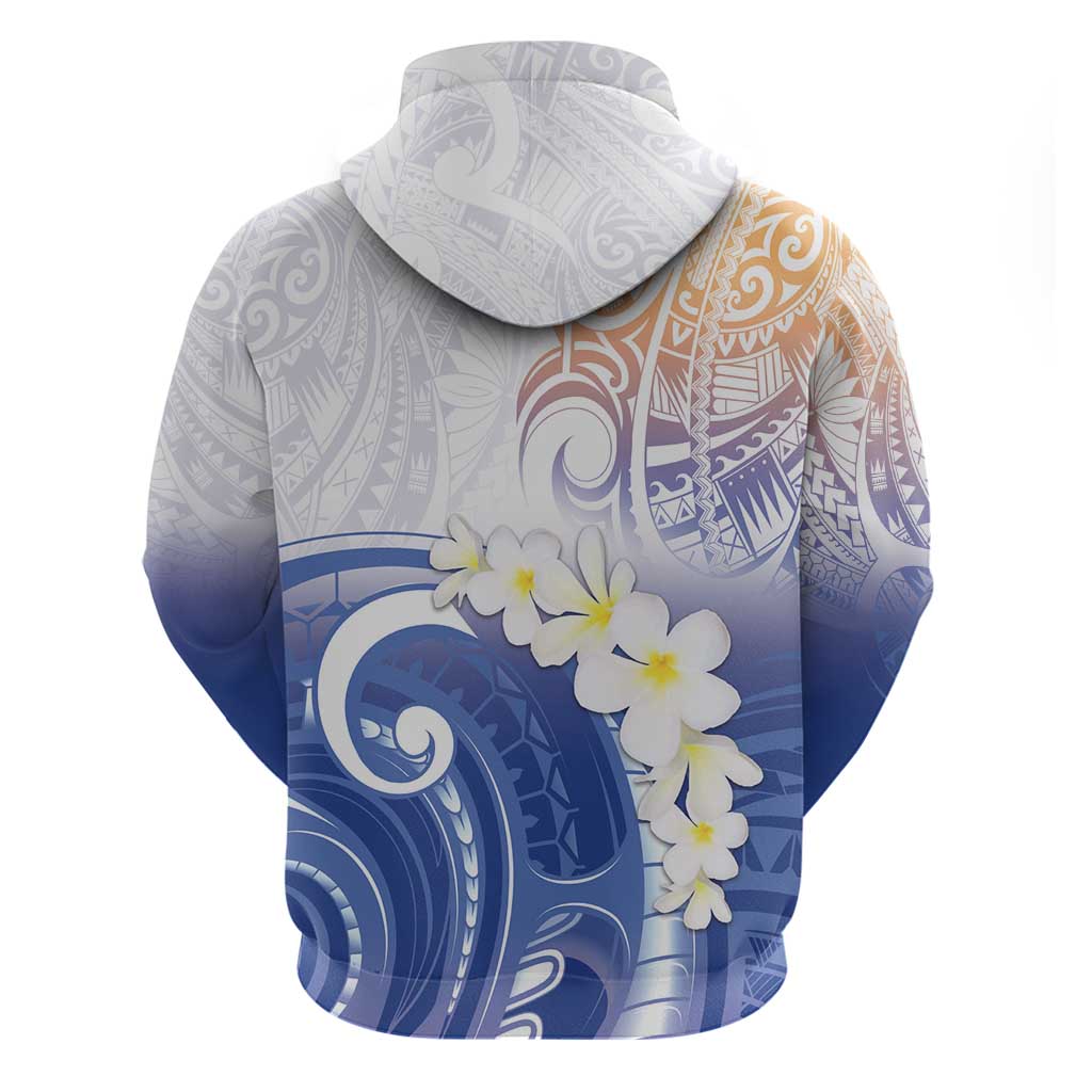 Marshall Islands Manit Day Hoodie Plumeria and Polynesian Tribal LT9 - Polynesian Pride