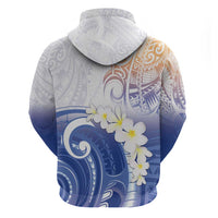 Marshall Islands Manit Day Hoodie Plumeria and Polynesian Tribal LT9 - Polynesian Pride
