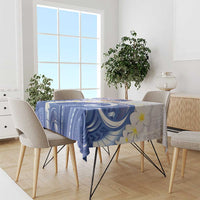 Marshall Islands Manit Day Tablecloth Plumeria and Polynesian Tribal LT9 - Polynesian Pride