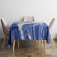 Marshall Islands Manit Day Tablecloth Plumeria and Polynesian Tribal LT9 - Polynesian Pride