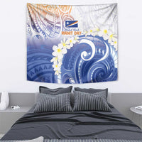 Marshall Islands Manit Day Tapestry Plumeria and Polynesian Tribal LT9 - Polynesian Pride