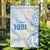 Palau 1981 Tribal Tattoo Garden Flag with Belau Plumeria Flowers