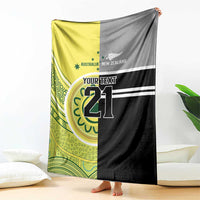 Custom Cricket AUNZ Spirit Blanket Aussie New Zealand Retro Edition LT9 - Polynesian Pride