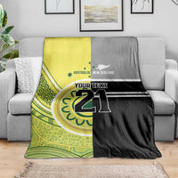 Custom Cricket AUNZ Spirit Blanket Aussie New Zealand Retro Edition LT9 - Polynesian Pride