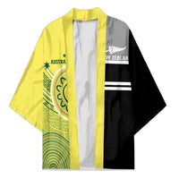 Custom Cricket AUNZ Spirit Kimono Aussie New Zealand Retro Edition LT9 Unisex Black - Polynesian Pride