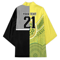 Custom Cricket AUNZ Spirit Kimono Aussie New Zealand Retro Edition LT9 - Polynesian Pride