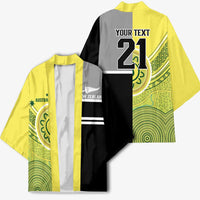 Custom Cricket AUNZ Spirit Kimono Aussie New Zealand Retro Edition LT9 - Polynesian Pride