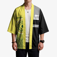 Custom Cricket AUNZ Spirit Kimono Aussie New Zealand Retro Edition LT9 - Polynesian Pride