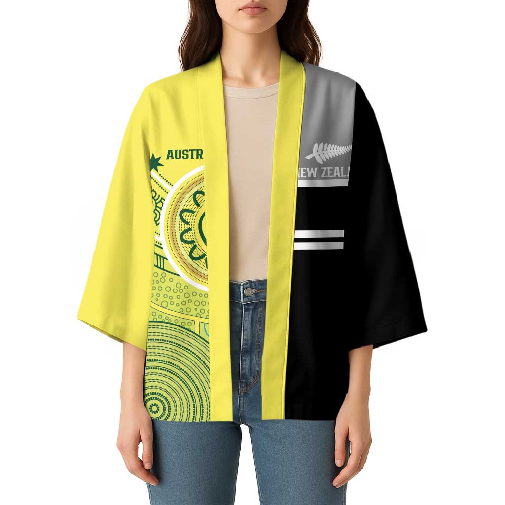 Custom Cricket AUNZ Spirit Kimono Aussie New Zealand Retro Edition LT9 - Polynesian Pride