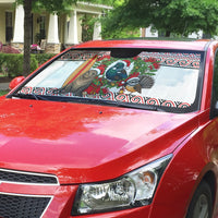 New Zealand Animal Christmas Auto Sun Shade Maori Inspired Kowhaiwhai Patterns LT9 - Polynesian Pride