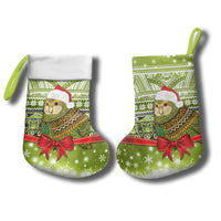 New Zealand Kakapo Christmas Stocking Maori Inspired Knitted Patterns
