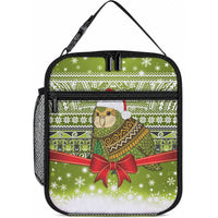 New Zealand Kakapo Christmas Lunch Bag Maori Inspired Knitted Patterns