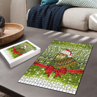 New Zealand Kakapo Christmas Puzzle Maori Inspired Knitted Patterns