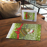 New Zealand Kakapo Christmas Puzzle Maori Inspired Knitted Patterns