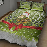 New Zealand Kakapo Christmas Quilt Bed Set Maori Inspired Knitted Patterns
