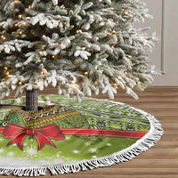 New Zealand Kakapo Christmas Tree Skirt Maori Inspired Knitted Patterns