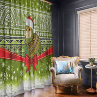 New Zealand Kakapo Christmas Window Curtain Maori Inspired Knitted Patterns
