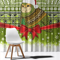 New Zealand Kakapo Christmas Window Curtain Maori Inspired Knitted Patterns