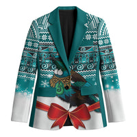 New Zealand Tui Bird Christmas Blazer Maori Inspired Knitted Patterns