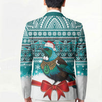 New Zealand Tui Bird Christmas Blazer Maori Inspired Knitted Patterns