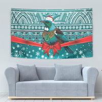 New Zealand Tui Bird Christmas Tapestry Maori Inspired Knitted Patterns