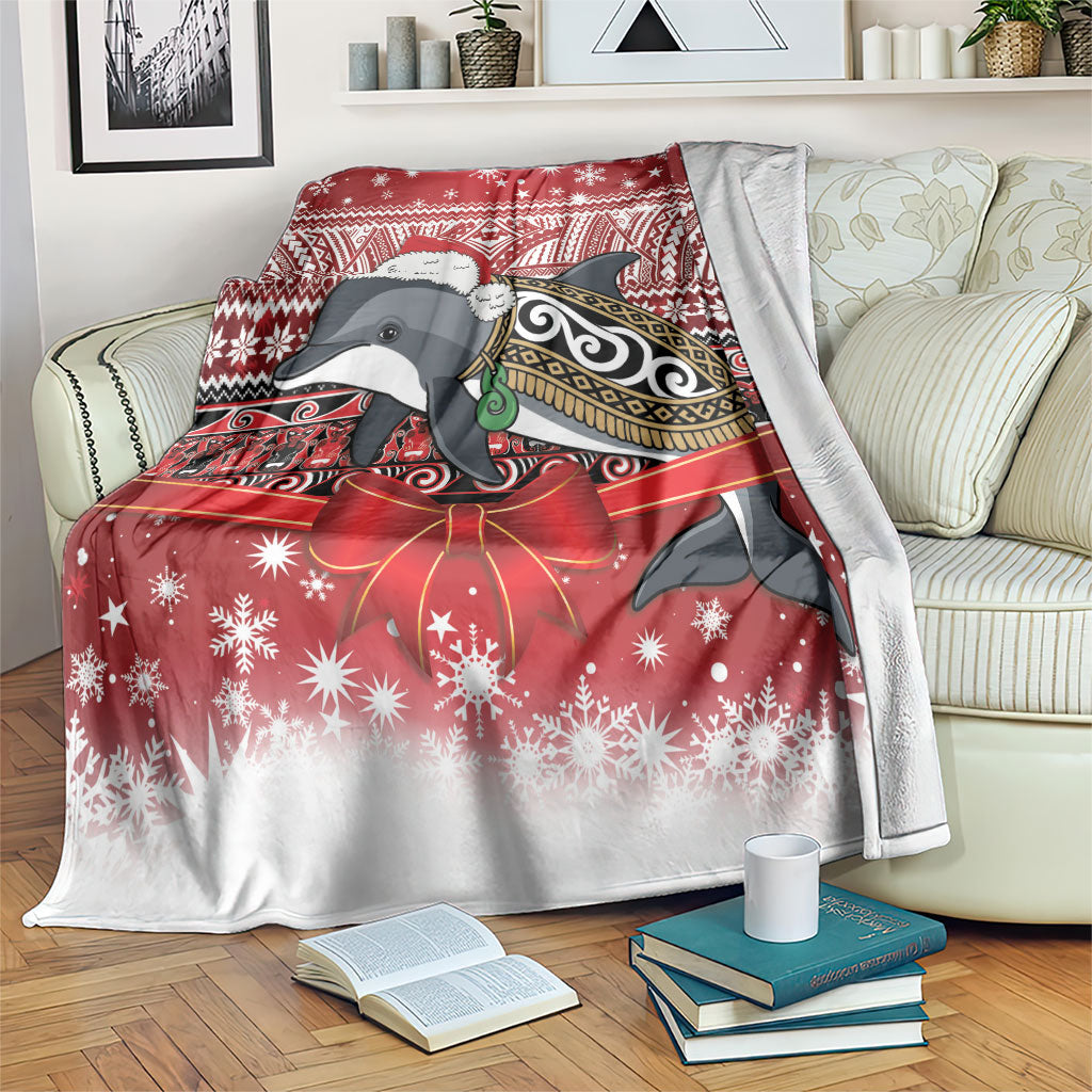 New Zealand Dolphin Terehu Christmas Blanket Maori Inspired Knitted Patterns