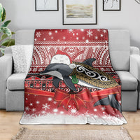 New Zealand Dolphin Terehu Christmas Blanket Maori Inspired Knitted Patterns