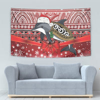 New Zealand Dolphin Terehu Christmas Tapestry Maori Inspired Knitted Patterns LT9 - Polynesian Pride