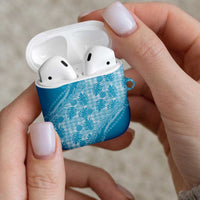 Hawaii Breadfruit Palaka AirPods Case Polu Maile Lei LT9 - Polynesian Pride