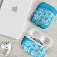 Hawaii Breadfruit Palaka AirPods Case Polu Maile Lei LT9 - Polynesian Pride