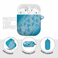 Hawaii Breadfruit Palaka AirPods Case Polu Maile Lei LT9 - Polynesian Pride