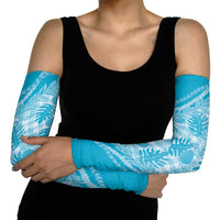 Hawaii Breadfruit Palaka Arm Sleeves Polu Maile Lei LT9 - Polynesian Pride