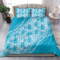 Hawaii Breadfruit Palaka Bedding Set Polu Maile Lei LT9 - Polynesian Pride