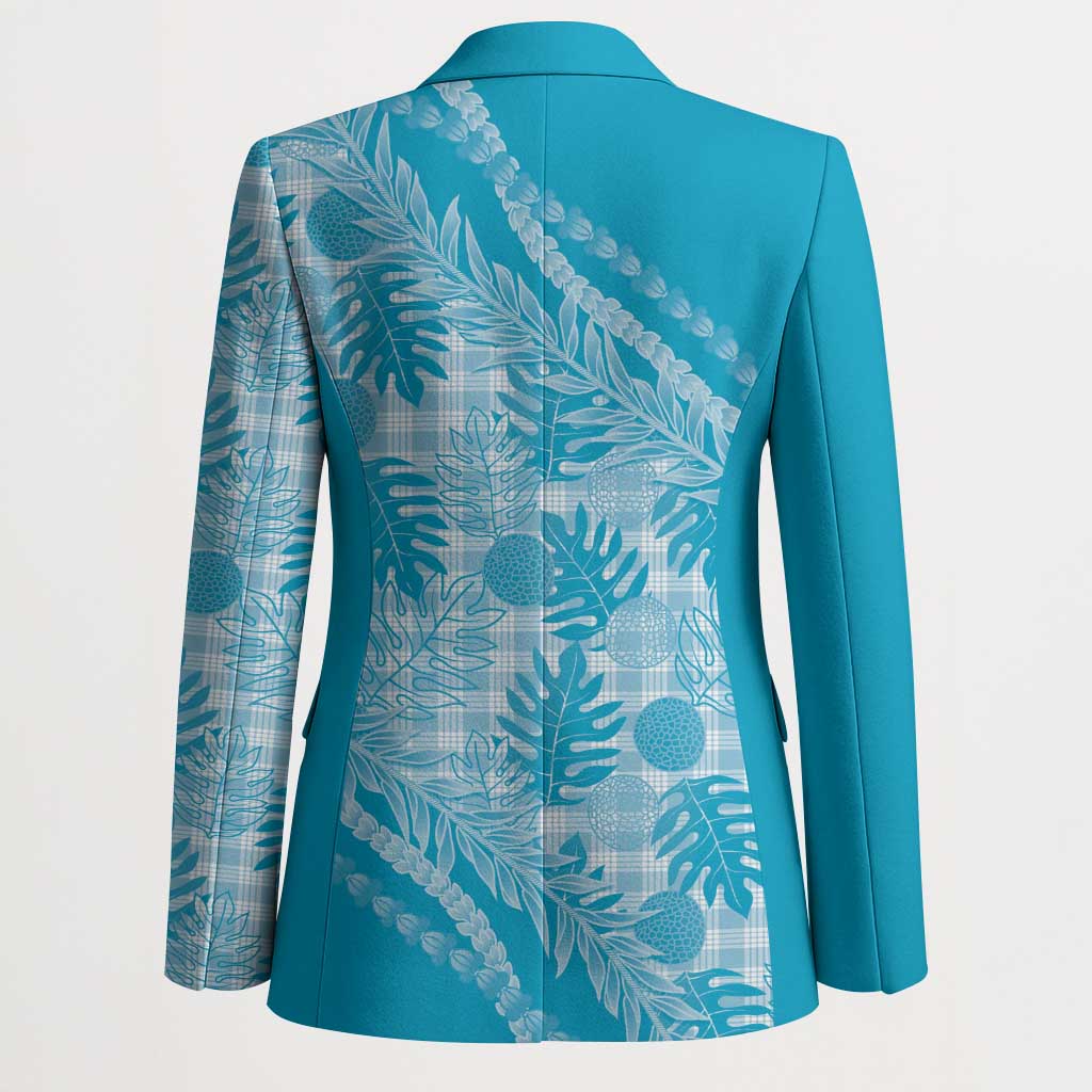 Hawaii Breadfruit Palaka Blazer Polu Maile Lei LT9 - Polynesian Pride