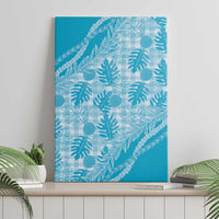Hawaii Breadfruit Palaka Canvas Wall Art Polu Maile Lei LT9 - Polynesian Pride