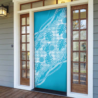 Hawaii Breadfruit Palaka Door Cover Polu Maile Lei LT9 - Polynesian Pride