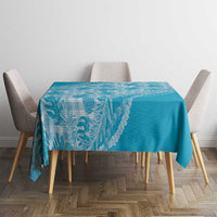 Hawaii Breadfruit Palaka Tablecloth Polu Maile Lei LT9 - Polynesian Pride