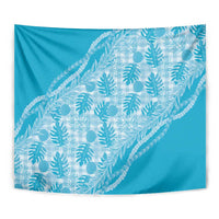 Hawaii Breadfruit Palaka Tapestry Polu Maile Lei LT9 - Polynesian Pride