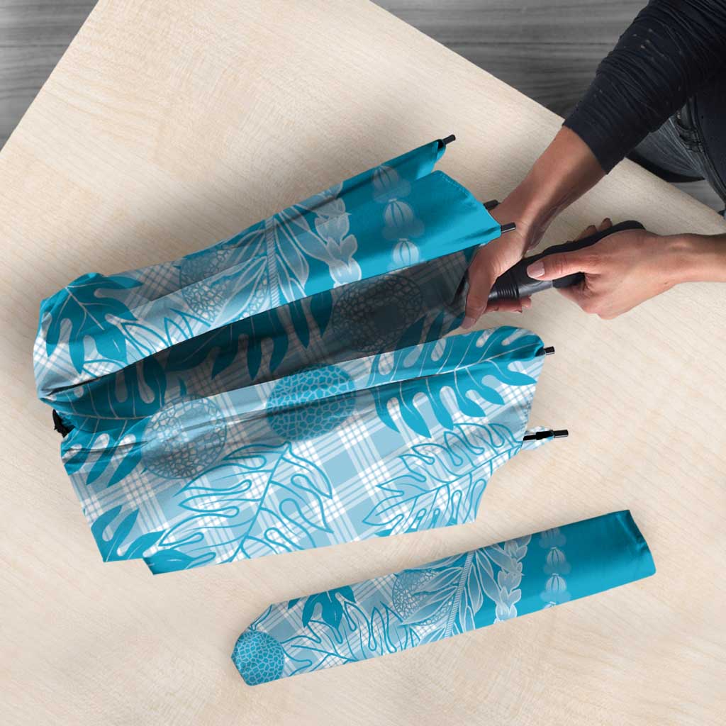 Hawaii Breadfruit Palaka Umbrella Polu Maile Lei LT9 - Polynesian Pride