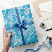 Hawaii Breadfruit Palaka Wrapping Paper Polu Maile Lei LT9 - Polynesian Pride