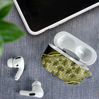 Hawaii Breadfruit Palaka AirPods Case Omaomao Maile Lei LT9 - Polynesian Pride